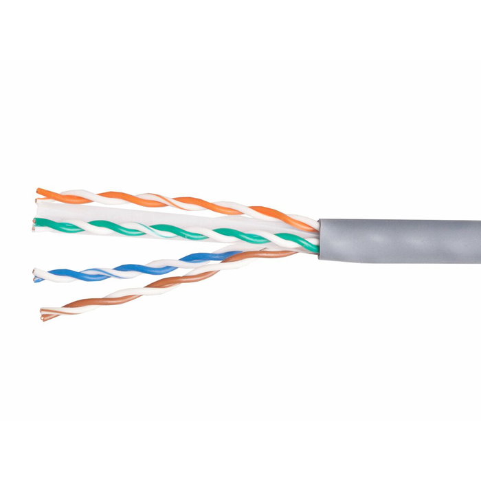 Equip Bobina de Cable de Red Cat6 U/UTP Rígido 305m Gris Equip Bobina de Cable de Red Cat6 U/UTP Rígido 305m Gris