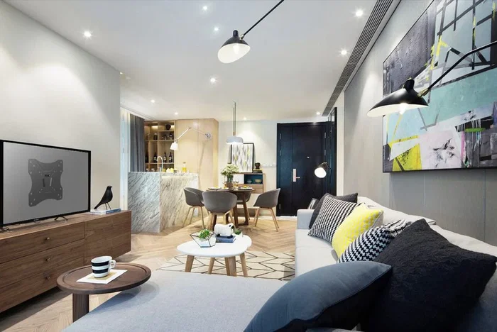 Equip Soporte de Pared para TV Inclinable 23-42 pulgadas (58-107 cm) hasta 20/25 kg VESA 200x200, Negro - Ref. 650401