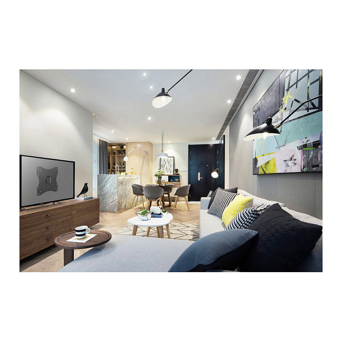Equip Soporte de pared para TV 23-42 pulgadas Inclinable Negro