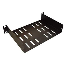 MicroConnect Mini bandeja fija para armario mini mural 10" Negro RAL 9004
