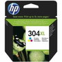 HP 304XL Cartucho de tinta Original Tricolor (Cian, Magenta, Amarillo) N9K07AE