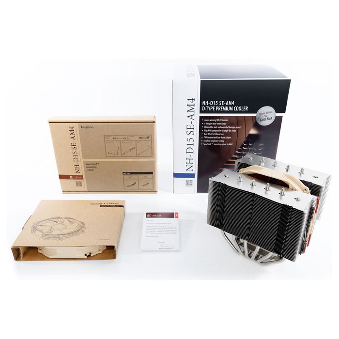 NOCTUA NH-D15 SE-AM4 Cooler para Procesador Compatible con AM4