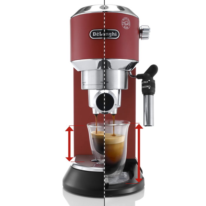 De'Longhi Dedica Style EC 685.R, Máquina espresso, Rojo
