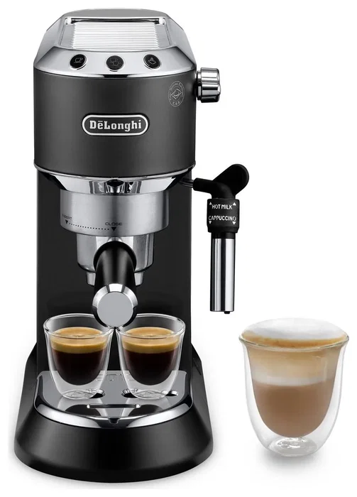 DeLonghi Dedica Style EC 685 BK Negro y Plata
