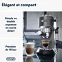 DeLonghi Dedica Style EC 685 BK Negro y Plata