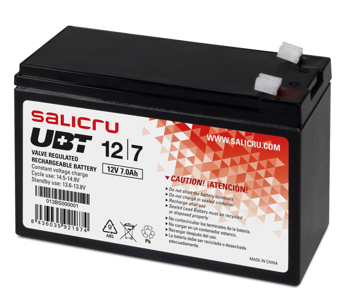 Salicru Batería UBT 12/7 12V 7Ah Salicru Batería UBT 12/7 12V 7Ah