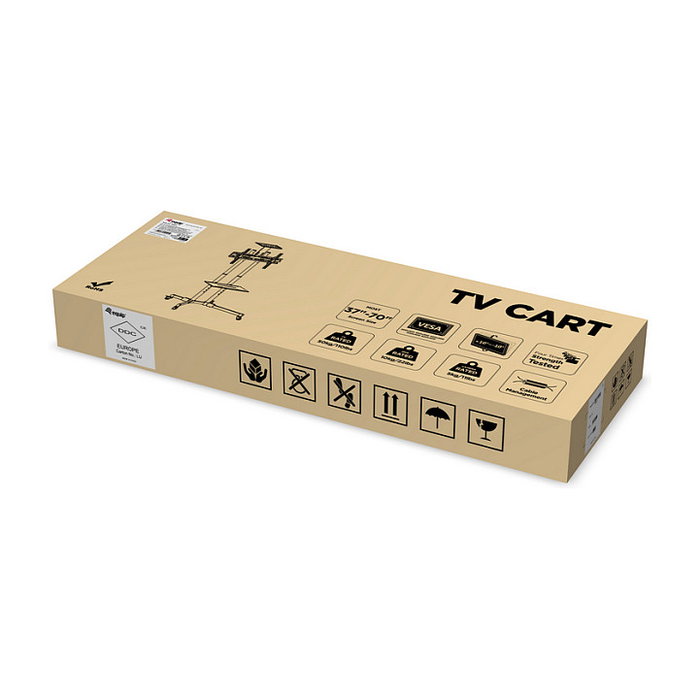 Equip Soporte de Suelo con Ruedas para Pantalla de 37-70 pulgadas