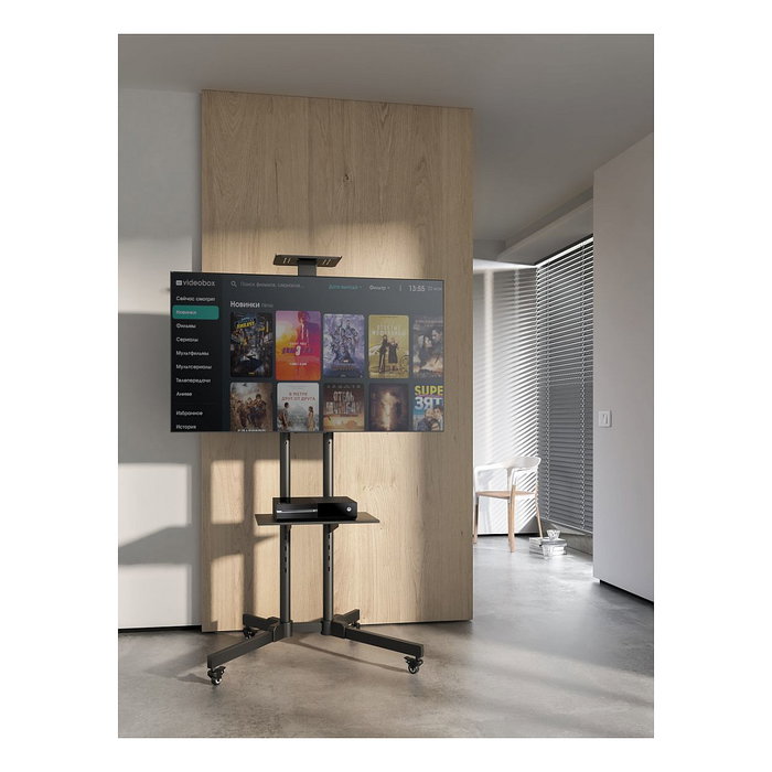 Equip Soporte de Suelo con Ruedas para Pantalla de 37-70 pulgadas
