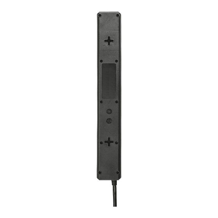 Trust Regleta 21059 con 6 Tomas de Corriente y Cable de 1.8m Negra
