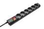 Trust Regleta 21059 con 6 Tomas de Corriente y Cable de 1.8m Negra