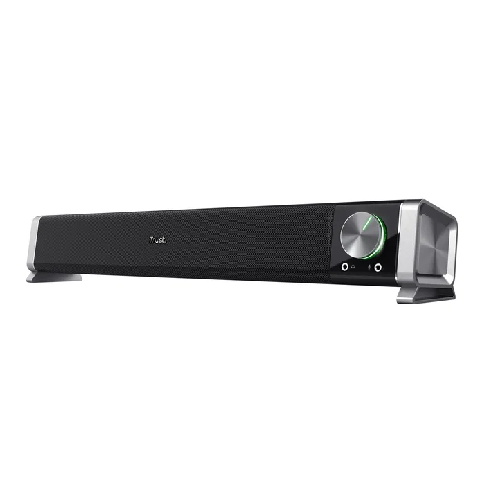 Trust Asto Barra de Sonido 12W Negro y Plata
