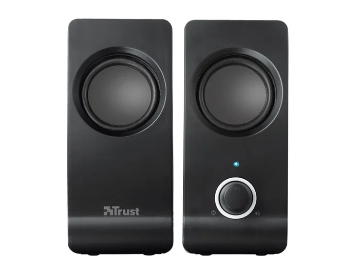 Trust Remo 2.0 Altavoces 2.0 de 8W RMS con Alimentación USB, Negro