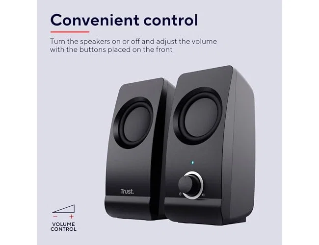 Trust Remo 2.0 Altavoces 2.0 con 8 W RMS y conexión USB