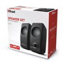 Trust Remo 2.0 Altavoces 2.0 de 8W RMS con Alimentación USB, Negro