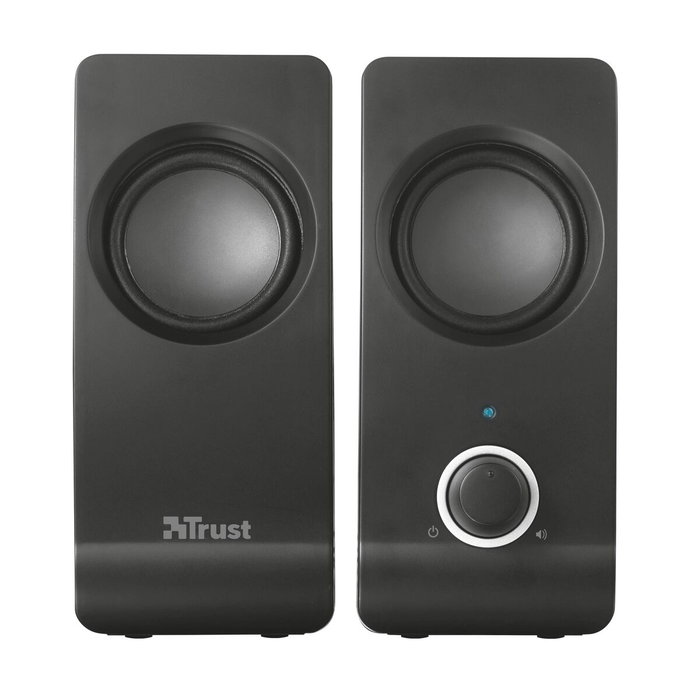 Trust Remo 2.0 Altavoces 2.0 de 8W RMS con Alimentación USB, Negro