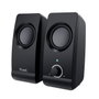 Trust Remo 2.0 Altavoces 2.0 de 8W RMS con Alimentación USB, Negro