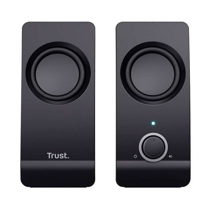 Trust Remo 2.0 Altavoces 2.0 de 8W RMS con Alimentación USB, Negro