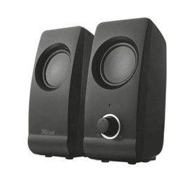 Trust Remo 2.0 Altavoces 2.0 de 8W RMS con Alimentación USB, Negro
