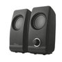 Trust Remo 2.0 Altavoces 2.0 de 8W RMS con Alimentación USB, Negro