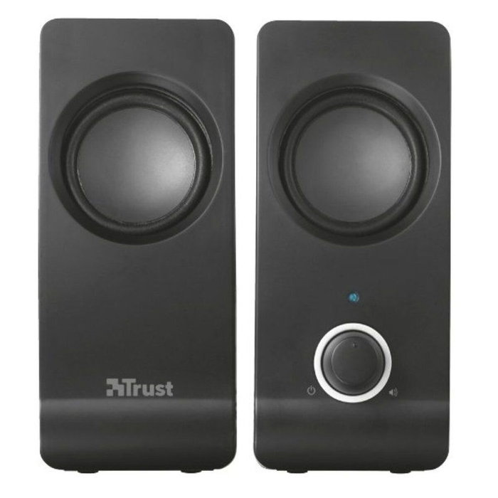 Trust Remo 2.0 Altavoces 2.0 de 8W RMS con Alimentación USB, Negro