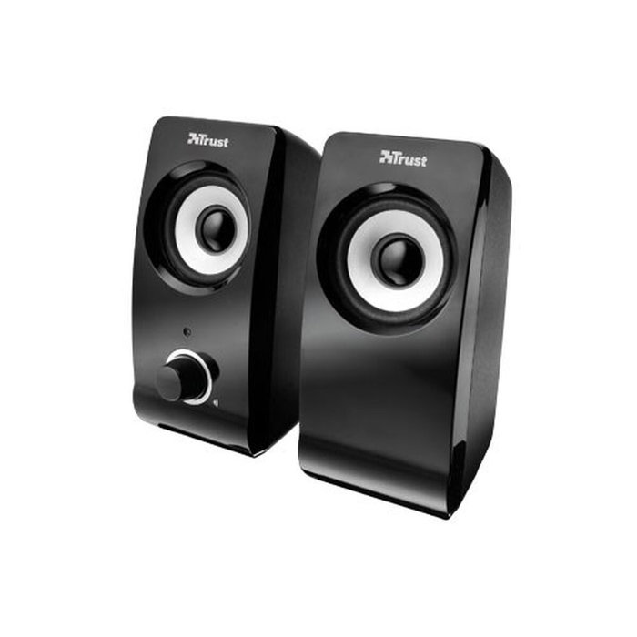 Trust Remo 2.0 Altavoces 2.0 de 8W RMS con Alimentación USB, Negro