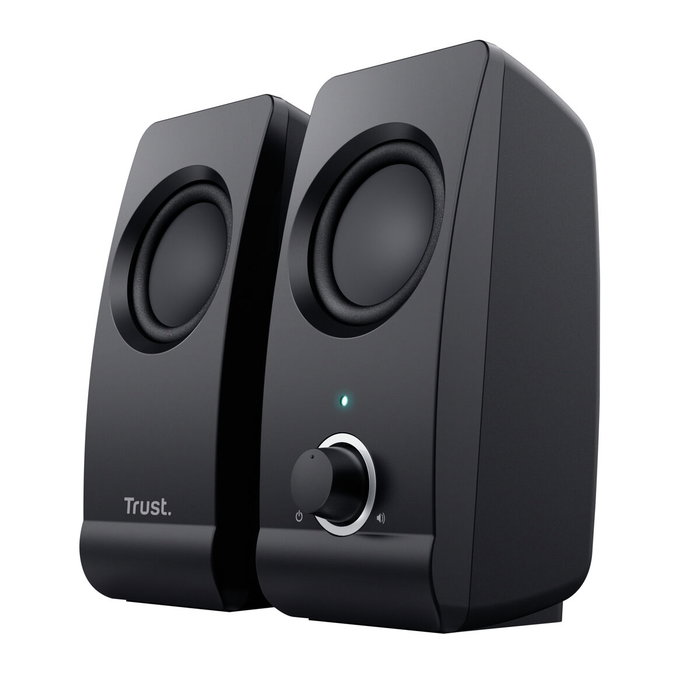 Trust Remo 2.0 Altavoces 2.0 de 8W RMS con Alimentación USB, Negro