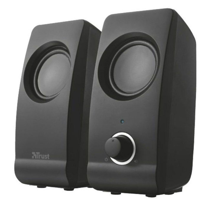 Trust Remo 2.0 Altavoces 2.0 de 8W RMS con Alimentación USB, Negro