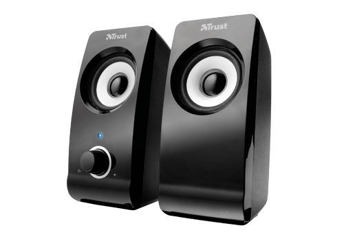 Trust Remo 2.0 Altavoces 2.0 de 8W RMS con Alimentación USB, Negro