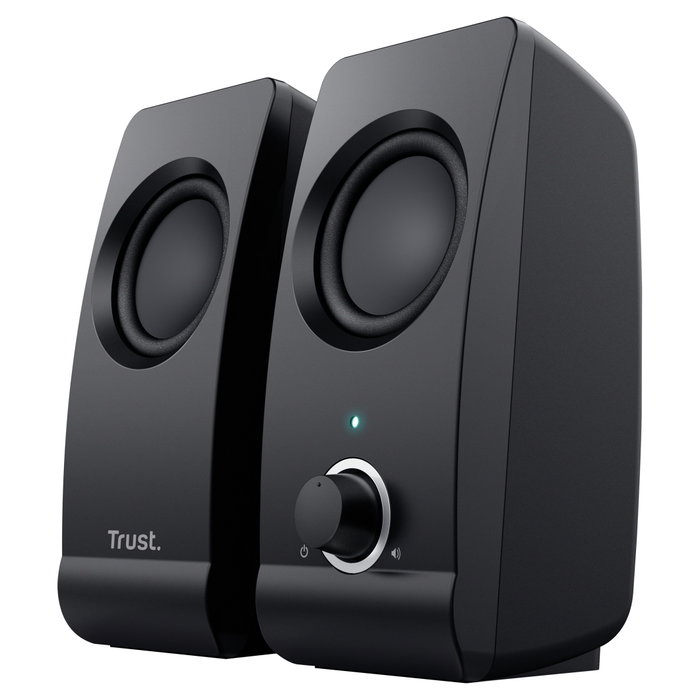 Trust Remo 2.0 Altavoces 2.0 de 8W RMS con Alimentación USB, Negro