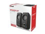 Trust Remo 2.0 Altavoces 2.0 de 8W RMS con Alimentación USB, Negro