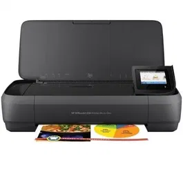 HP OfficeJet 250 Mobile AIO WiFi Impresora Multifuncion Portatil 500 Paginas Negro