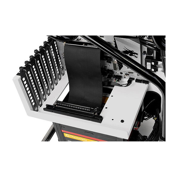 Thermaltake AC-053-CN1OTN-C1 Cable Extensor PCI Express x16 Gen 3.0 Macho a Hembra Derecho 0.2m Negro Thermaltake AC-053-CN1OTN-C1 Cable Extensor PCI Express x16 Gen 3.0 Macho a Hembra Derecho 0.2m Negro