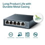 TP-Link TL-SG105 Switch 5 Puertos Gigabit Metálico Negro