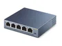 TP-Link TL-SG105 Switch de Red 5 Puertos Gigabit Ethernet 10/100/1000 Mbps No Administrado con QoS, Full Duplex y Carcasa Metálica Negro
