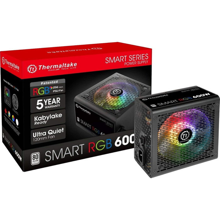 Thermaltake Smart RGB 600W Negro