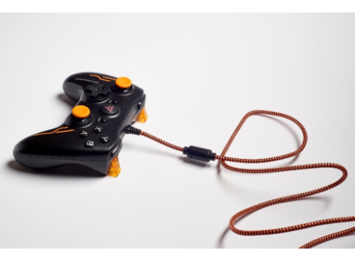 Thrustmaster GP XID PRO eSport edition Gamepad Analógico/Digital PC Negro, Naranja Alámbrico