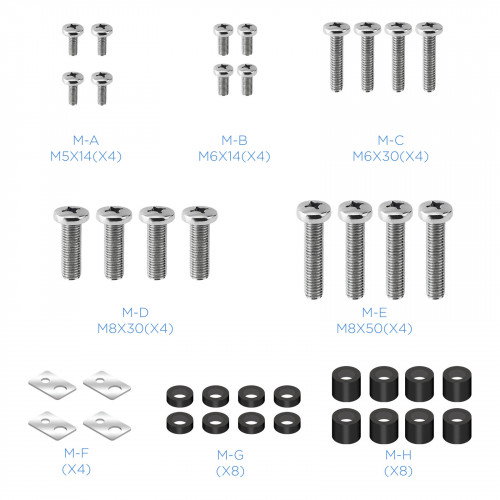 Tooq Soporte de Pared Fijo LP41100F-B para TV de 60-100 pulgadas Tooq Soporte de Pared Fijo LP41100F-B para TV de 60-100 pulgadas