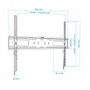 Tooq Soporte de Pared Fijo LP41100F-B para TV de 60-100 pulgadas