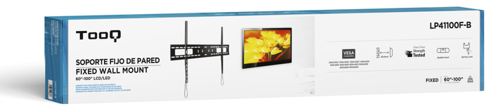 Tooq Soporte de Pared Fijo LP41100F-B para TV de 60-100 pulgadas Tooq Soporte de Pared Fijo LP41100F-B para TV de 60-100 pulgadas