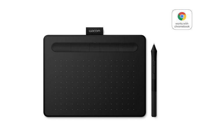 Wacom Tableta Digitalizadora Intuos Small Ctl-4100 Wlk-S con Lápiz Preciso y Software Gratuito