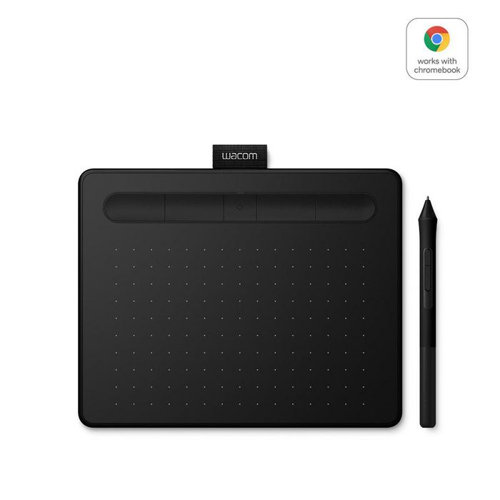 Wacom Tableta Digitalizadora Intuos Small Ctl-4100 Wlk-S con Lápiz Preciso y Software Gratuito