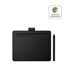 Wacom Tableta Digitalizadora Intuos Small Ctl-4100 Wlk-S con Lápiz Preciso y Software Gratuito
