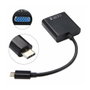 Equip Adaptador USB-C a VGA Blanco 133451