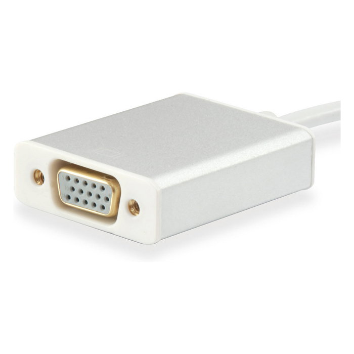 Equip Adaptador USB-C a VGA Blanco 133451