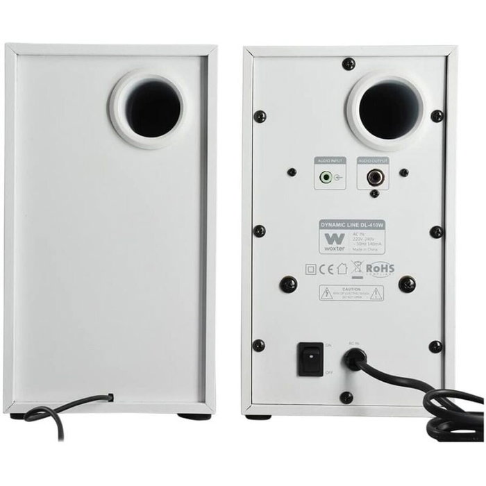 Woxter Dynamic Line DL-410 Altavoces 2.0 150W Blanco
