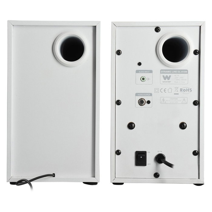 Woxter Dynamic Line DL-410 Altavoces 2.0 150W Blanco