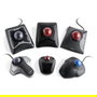 Kensington ExpertMouse Trackball Inalámbrico con Bola 5.5 cm - Ambidiestro, Óptico 400 DPI, RF + Bluetooth 4.0, Negro, 4 Botones Programables, Compatible Windows/Mac/ChromeOS