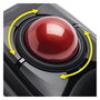 Kensington ExpertMouse Trackball Inalámbrico con Bola 5.5 cm - Ambidiestro, Óptico 400 DPI, RF + Bluetooth 4.0, Negro, 4 Botones Programables, Compatible Windows/Mac/ChromeOS