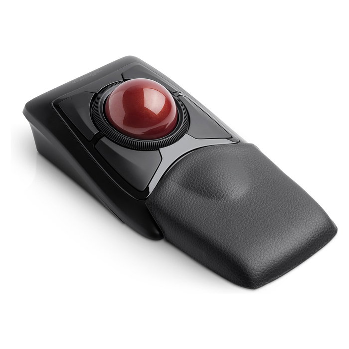 Kensington ExpertMouse Trackball Inalámbrico con Bola 5.5 cm - Ambidiestro, Óptico 400 DPI, RF + Bluetooth 4.0, Negro, 4 Botones Programables, Compatible Windows/Mac/ChromeOS