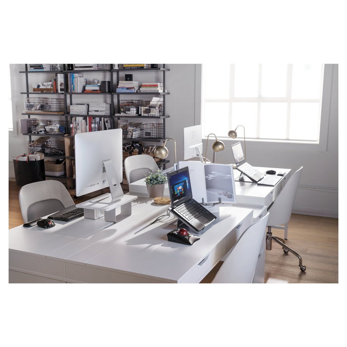 Kensington ExpertMouse Trackball Inalámbrico con Bola 5.5 cm - Ambidiestro, Óptico 400 DPI, RF + Bluetooth 4.0, Negro, 4 Botones Programables, Compatible Windows/Mac/ChromeOS